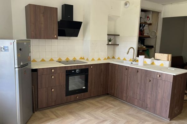 Cuisine Noyer, une cuisine réalisée par SoCoo'c Lyon Liberte