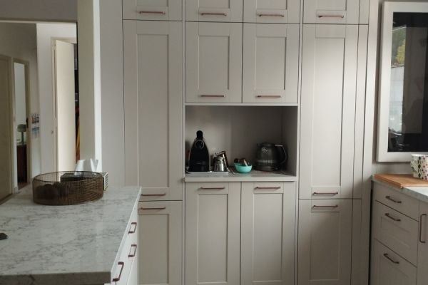 Cuisine portes à cadre , une cuisine réalisée par SoCoo'c Bordeaux le Lac