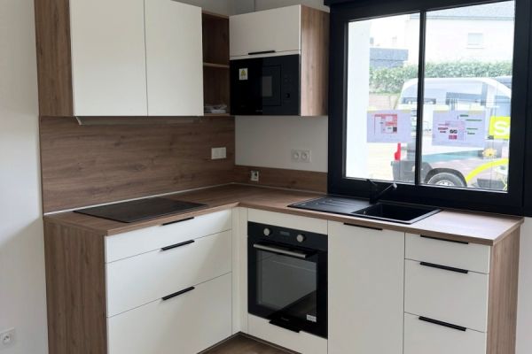 Blanc et Cosy, une cuisine réalisée par SoCoo'c Pontivy