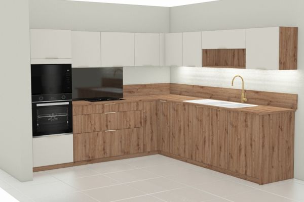 3d/Réalité, une cuisine réalisée par SoCoo'c Aubagne