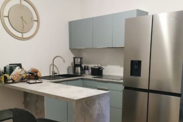 Cuisine Pierre et Vert, une cuisine réalisée par SoCoo'c Ajaccio
