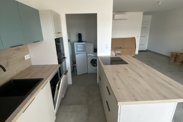 Cuisine en îlot , une cuisine réalisée par SoCoo'c Ajaccio