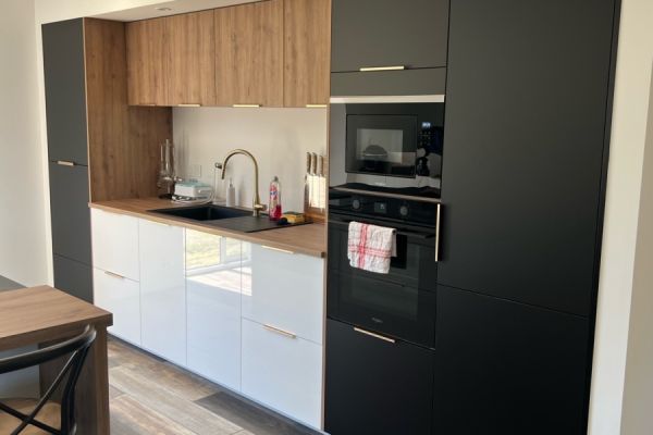 Cuisine chic et moderne , une cuisine réalisée par SoCoo'c Vitré