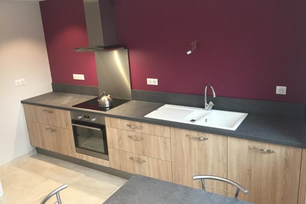 Cuisine équipée avec électroménager, une cuisine réalisée par SoCoo'c Lille Englos