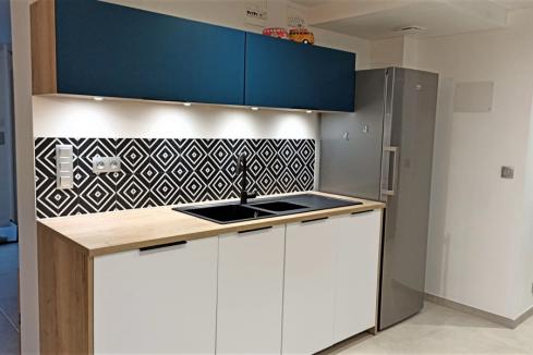 La cuisine de Valentine, une cuisine réalisée par SoCoo'c Chambéry